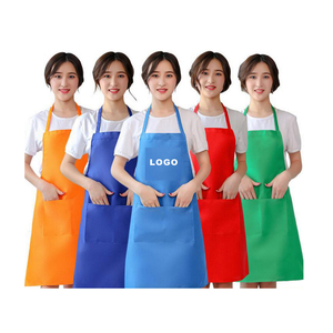 New Water Proof Waterproof and Oil-Proof Bib TPU PU Leather Material Apron