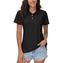 100% Recycled Polyester Unisex Polo Shirt Mesh Fabric Custom Slim Fit Lady Polo Shirts Women