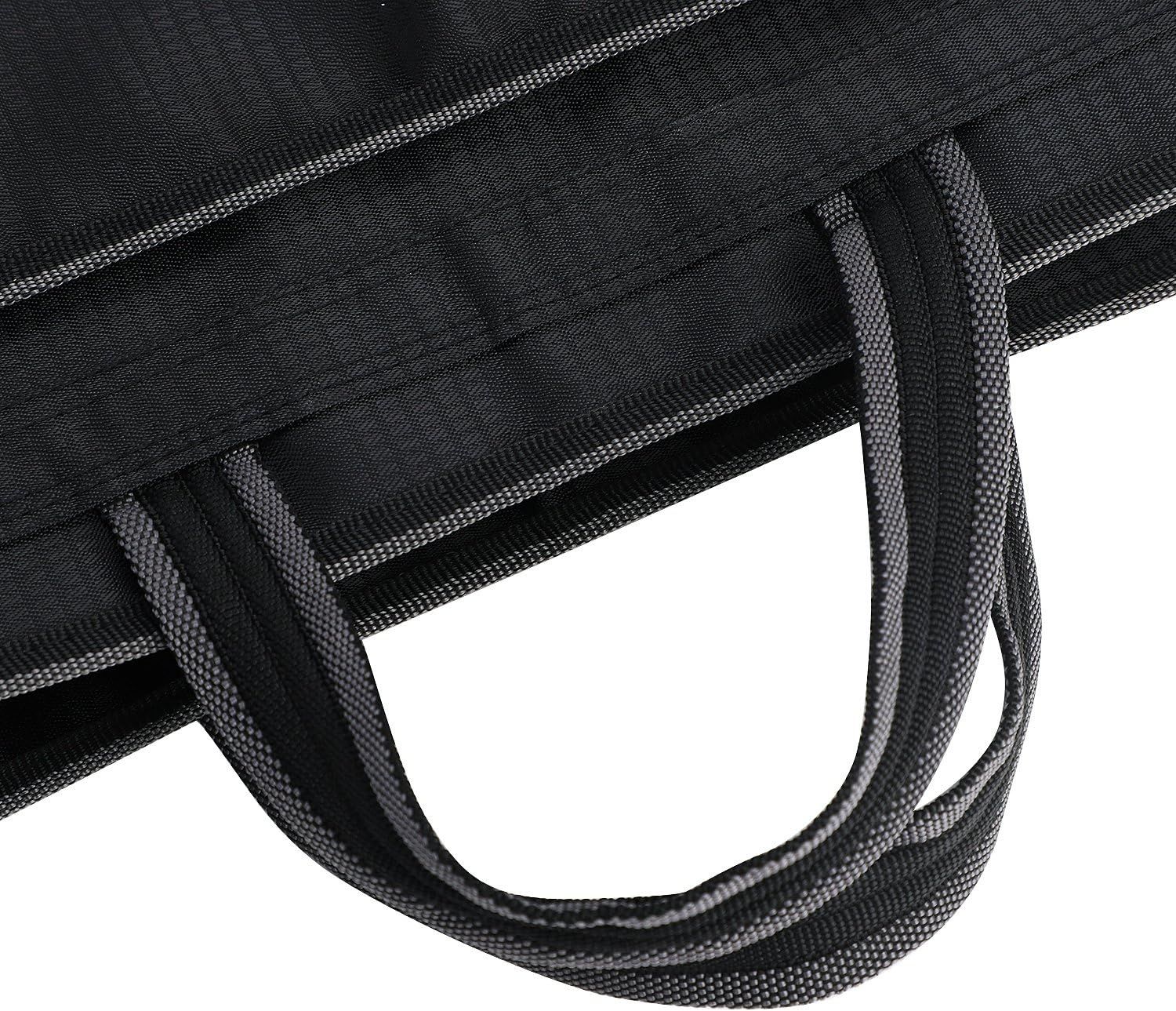 Organizer Oxford Notary Bag Waterproof Briefcase with Handle Portable Zippered Document Bag