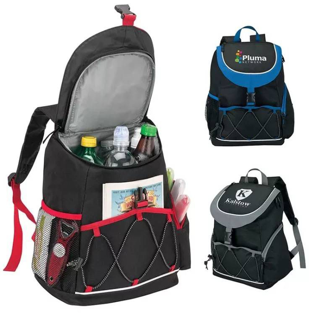 18 Can Waterproof Beach Travel Camping Insulated Cooler Picnic Backpack