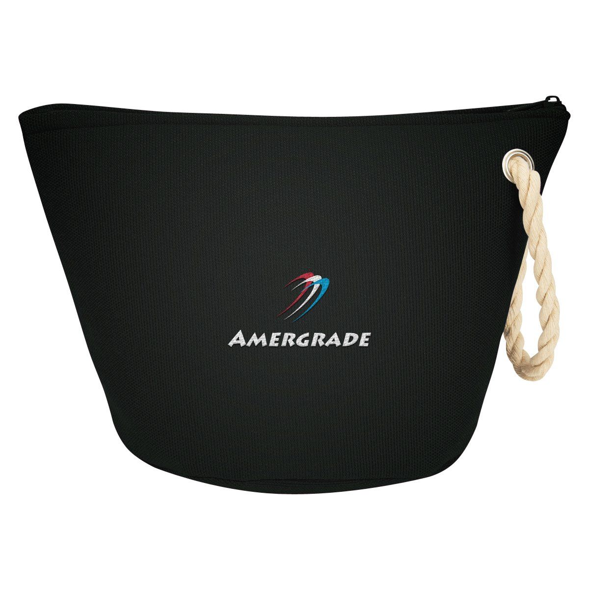 Custom Designed RPET Material Blank Canvas Zipper Pouch