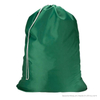 Custom Soft Large Capacity Hotel Laundry Holders Polyester Drawstring Laundry Bags