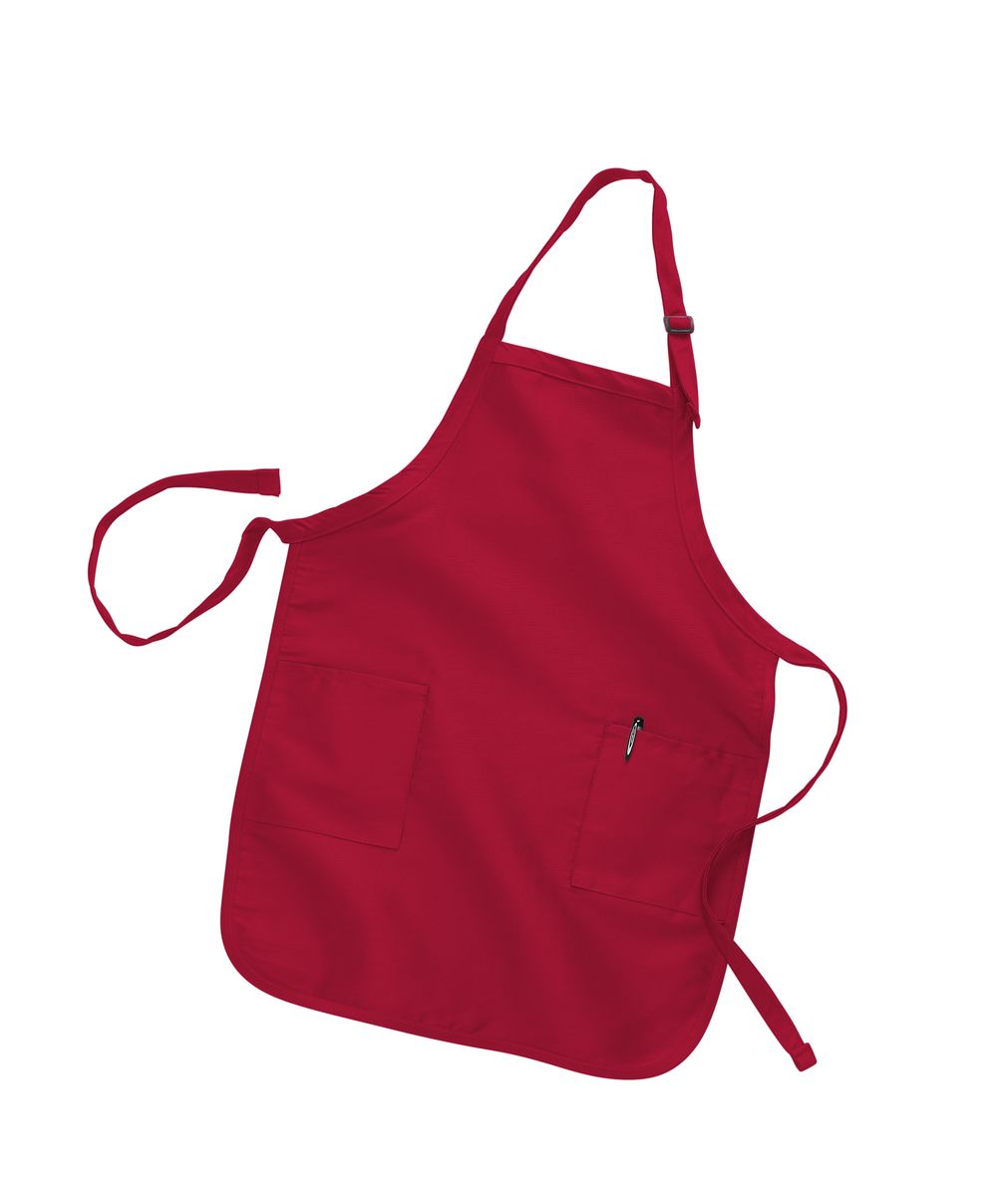 Custom Promotion Printed Restaurant Nonwoven Polyester Canvas Cotton Chef Cooking Kitchen Apron