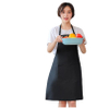 New Water Proof Waterproof and Oil-Proof Bib TPU PU Leather Material Apron