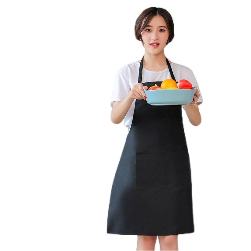 New Water Proof Waterproof and Oil-Proof Bib TPU PU Leather Material Apron