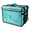 Custom Waterproof Aluminium Heated Cooler Bag Large Food Thermal Pizza Delivery Bags Insulated Box Motorcycle