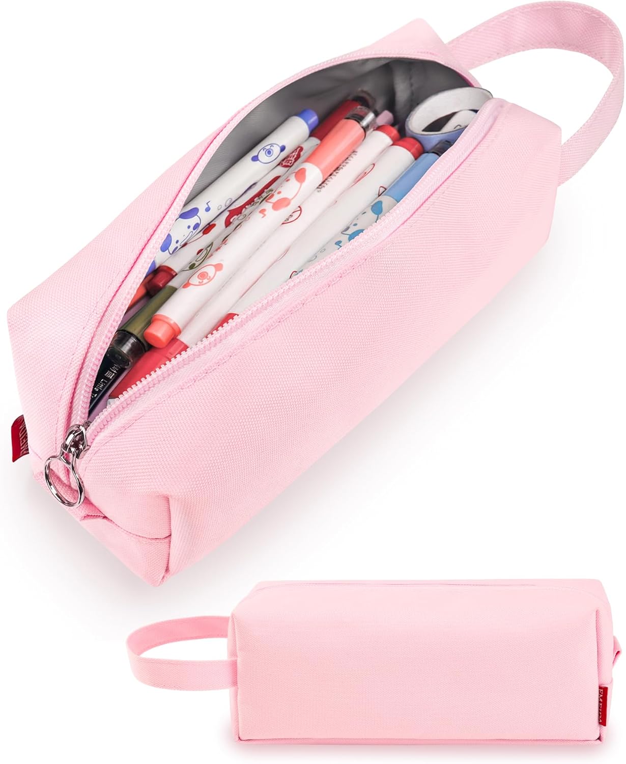 Simple Office Stationery School Pencil Case Pen Bag Kids Pen Case Pouch Portable Stationery Bag