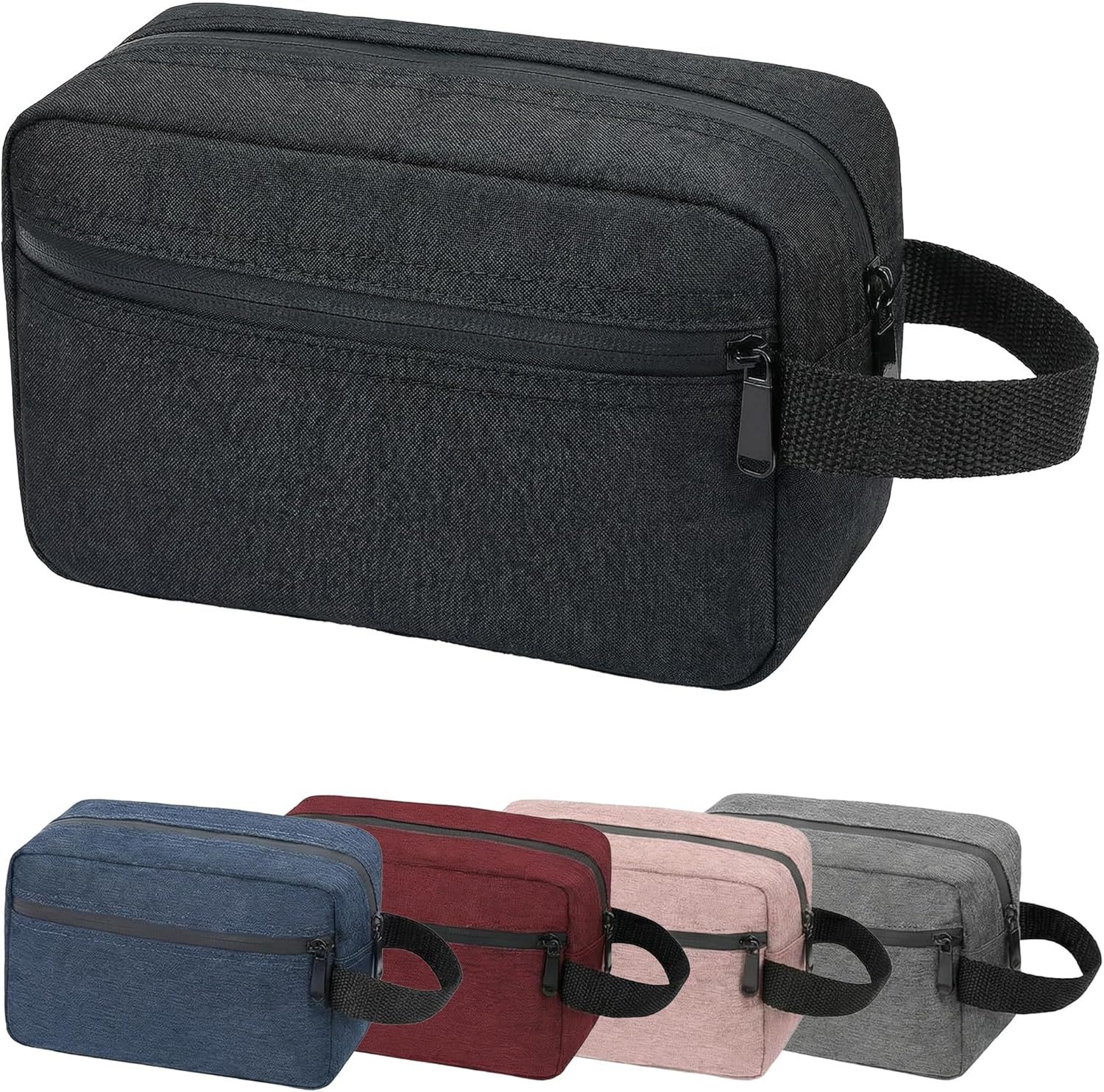 Custom Toiletry Pouch Travel Polyesterfabric Makeup Bag Women's Portable Toiletry Bag