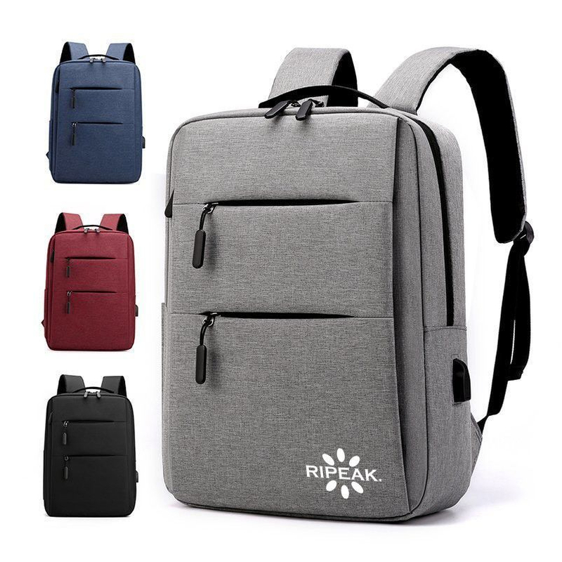 Custom Logo College Student Business Mens Notebook Computer School Backbags Laptop Backpack