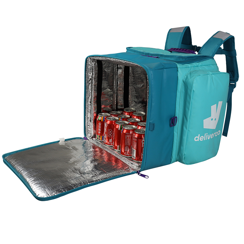 Custom Logo Insulated Thermal Food Delivery Insulated Cooler Bag for Motorcycle Delivery Box