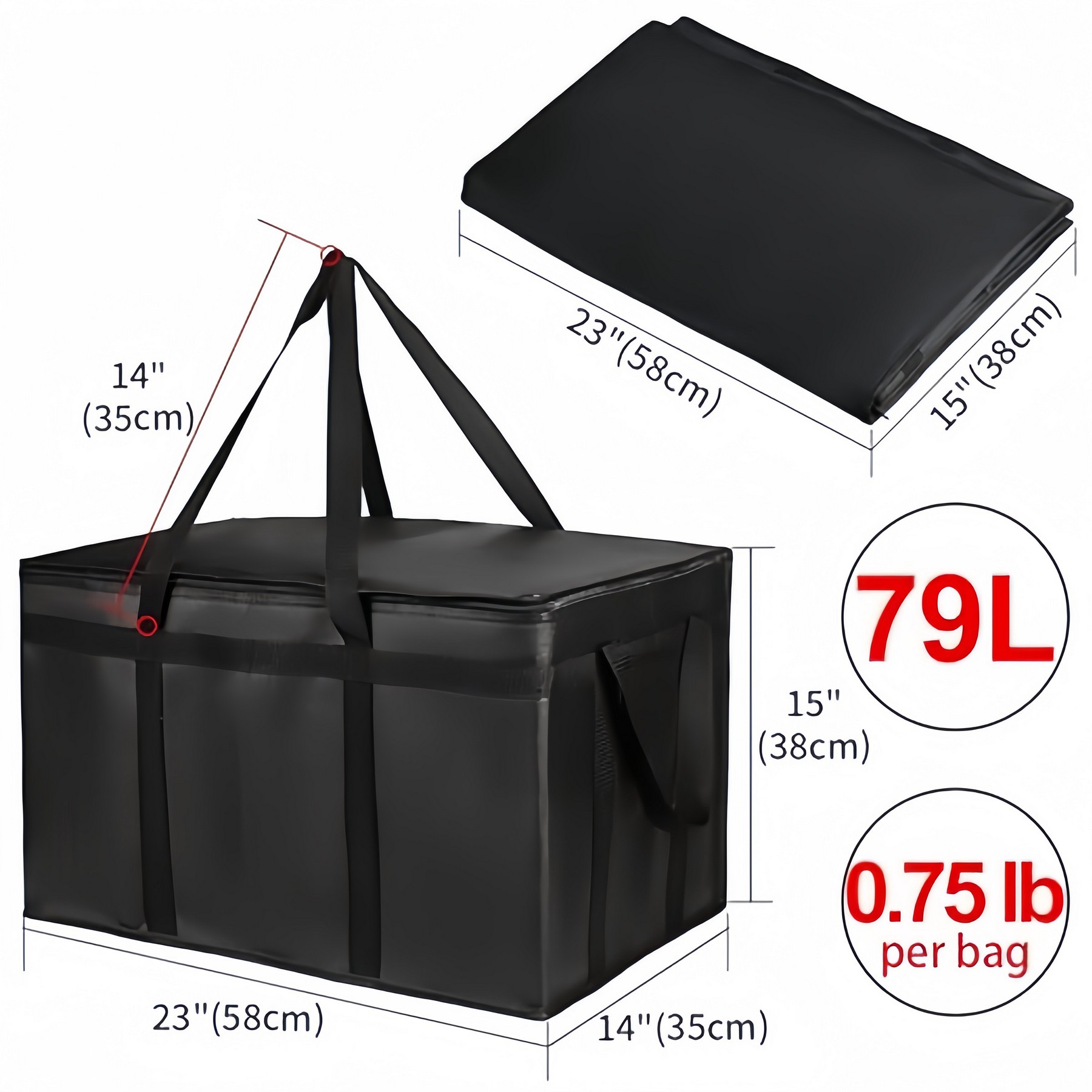 large insulated tote bag
