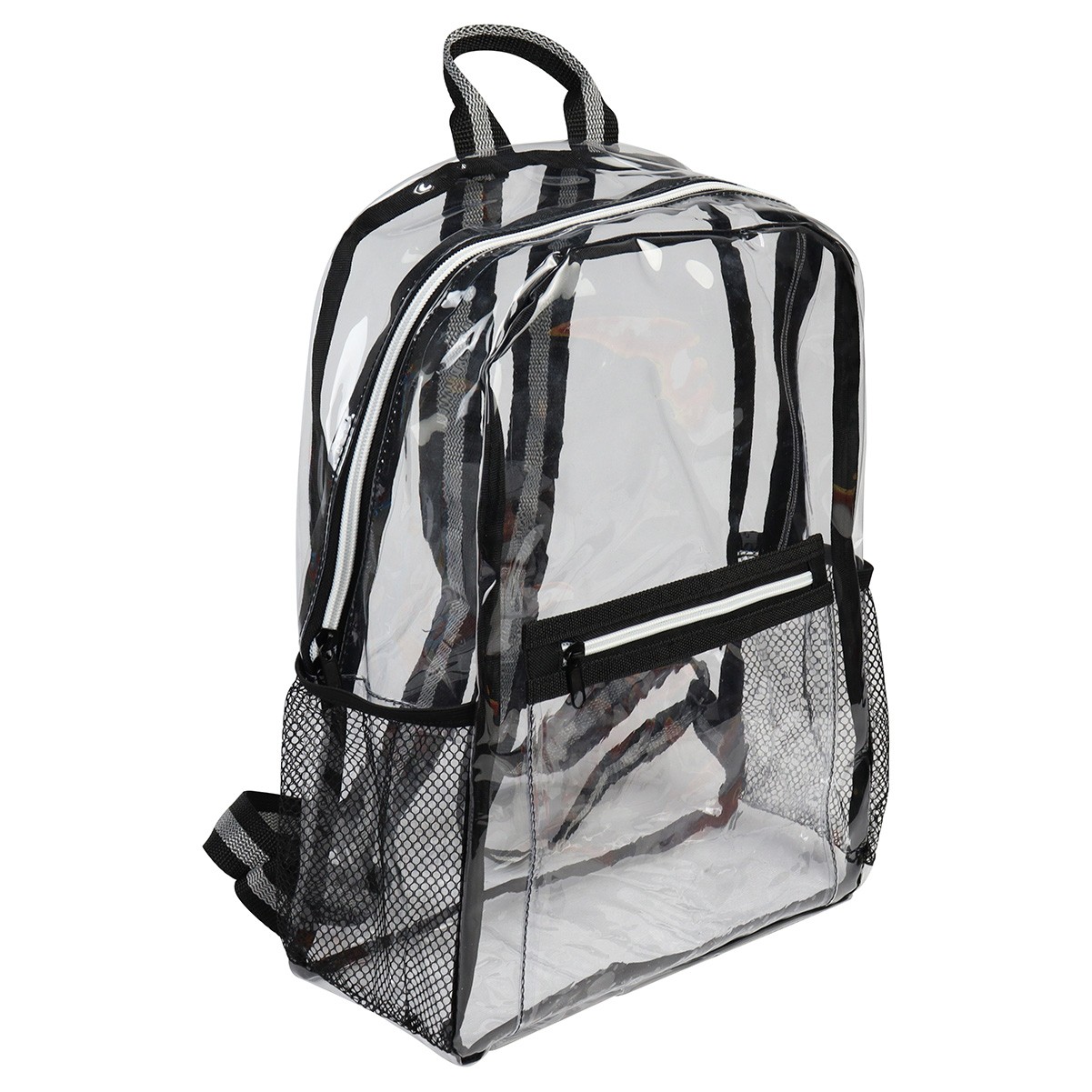 New Trend Good Quality Vinyl Plastic TPU Beach Bag Unisex TPU Clear College Backpack