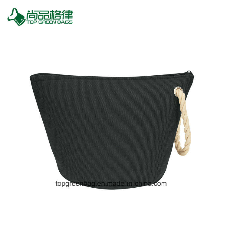Custom Designed RPET Material Blank Canvas Zipper Pouch