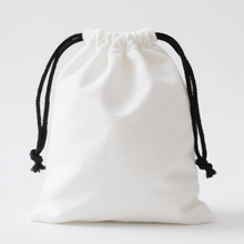 Custom Premium Gift Packaging Soft Brushed Cotton Drawstring Handbag Shoe Dust Bag