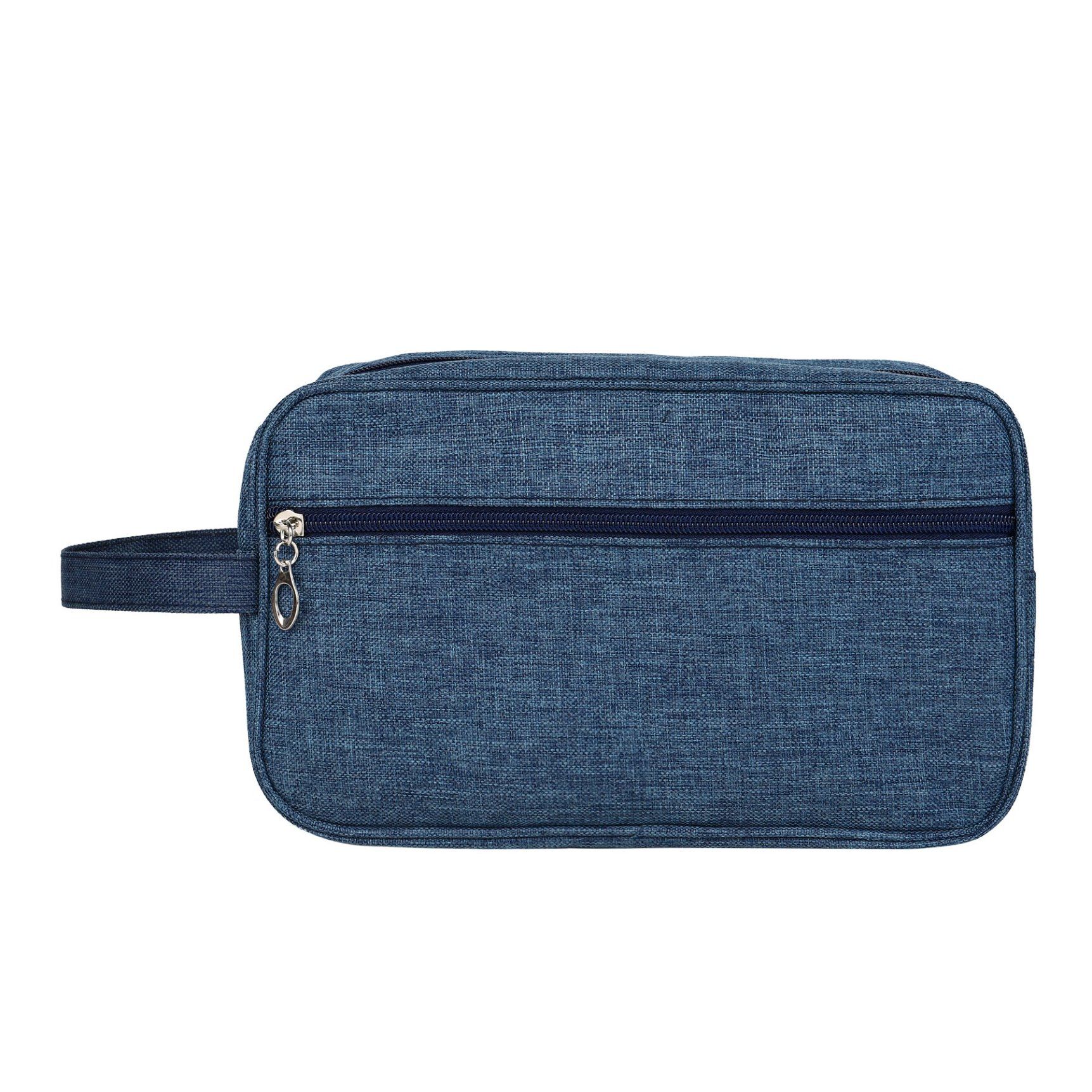 Custom Logo Printed Tools Storage Pouch Men Toiletry Cosmetic Travel Kit Bag