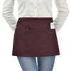 Stylist Waiter Chef Waist Cotton Apron with Pockets Short Half Contractor Waist Apron