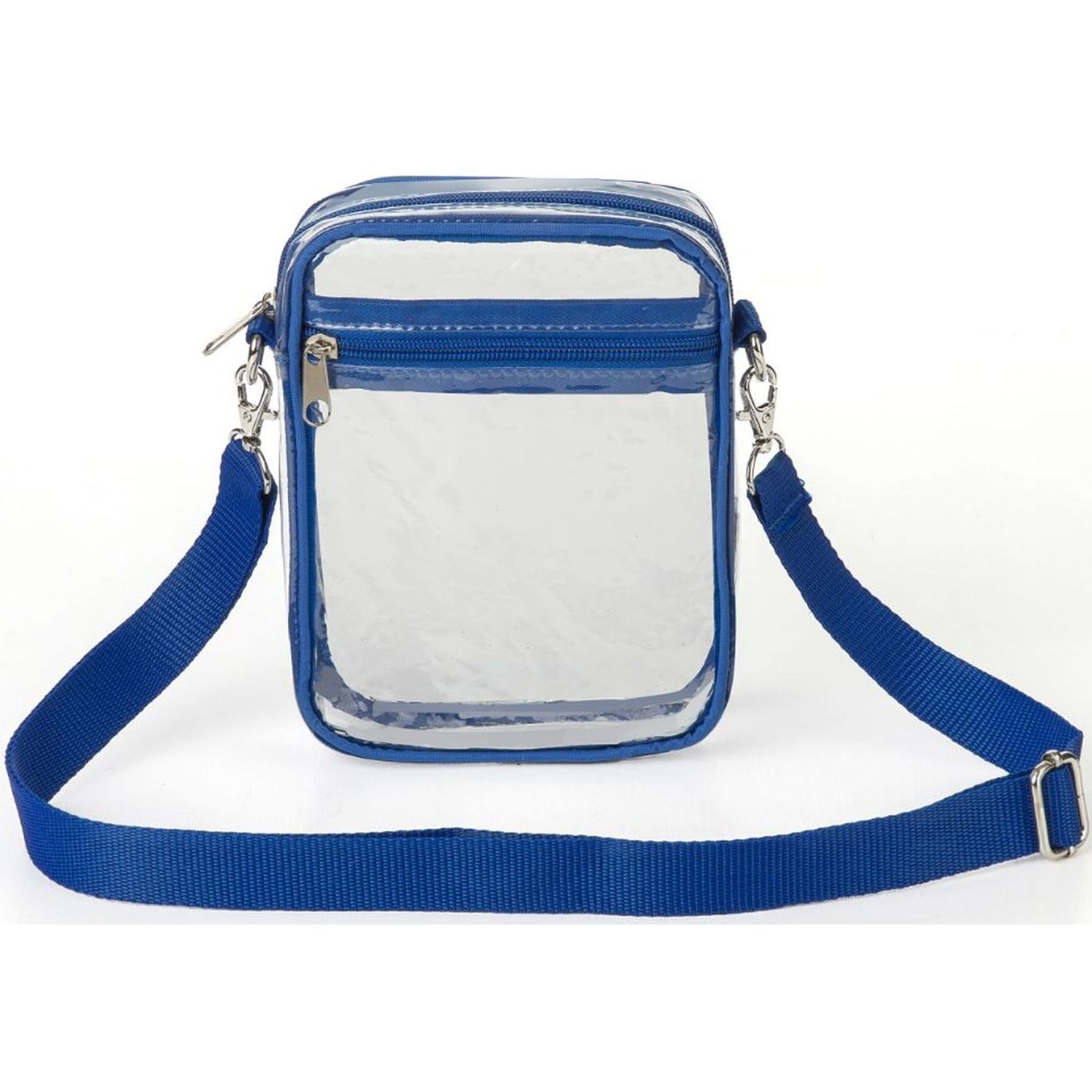 2025 NFL Stadium Approved PVC Crossbody Messenger Bag Clear Purse Transparent Shoulder Sling Bag