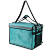 Custom Waterproof Aluminium Heated Cooler Bag Large Food Thermal Pizza Delivery Bags Insulated Box Motorcycle