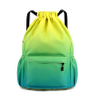 Compartment Fitness Drawstring Backpack Shoes Bag for Woman Sports Gym