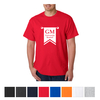 Custom T Shirt Cotton Shirts Clothing Oversize Tshirt Puff Printing Clothes Plain T-Shirt