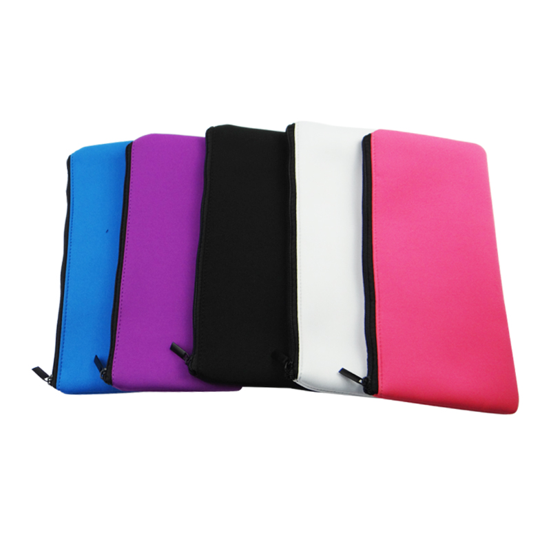 Custom Supported with Zipper Neoprene Pencil Case Pen Bag for School Office Home