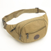 Custom Canvas Running Belt Waist Men's Fanny Pack