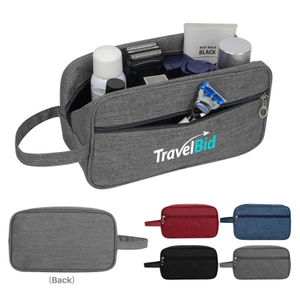 Custom Logo Printed Tools Storage Pouch Men Toiletry Cosmetic Travel Kit Bag