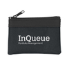 Custom Logo Zippered Security Money Bag Purses Coin Holder Pouch Bank Deposit Bag