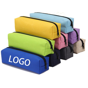 Durable Pen Pencil Cases Polyester Canvas Pouch Popular School Office Pencil Bag