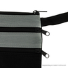 Custom File Book Double Zipper Pocket Car Document Bag