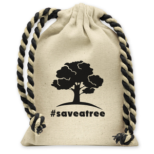 Custom Logo Recycled Gift Package Pouch Muslin Canvas Cotton jute Drawstring Dust Bags