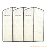 Custom Print Logo Long Suit Dust Cover Clothing Hanging Cotton Garment Bags