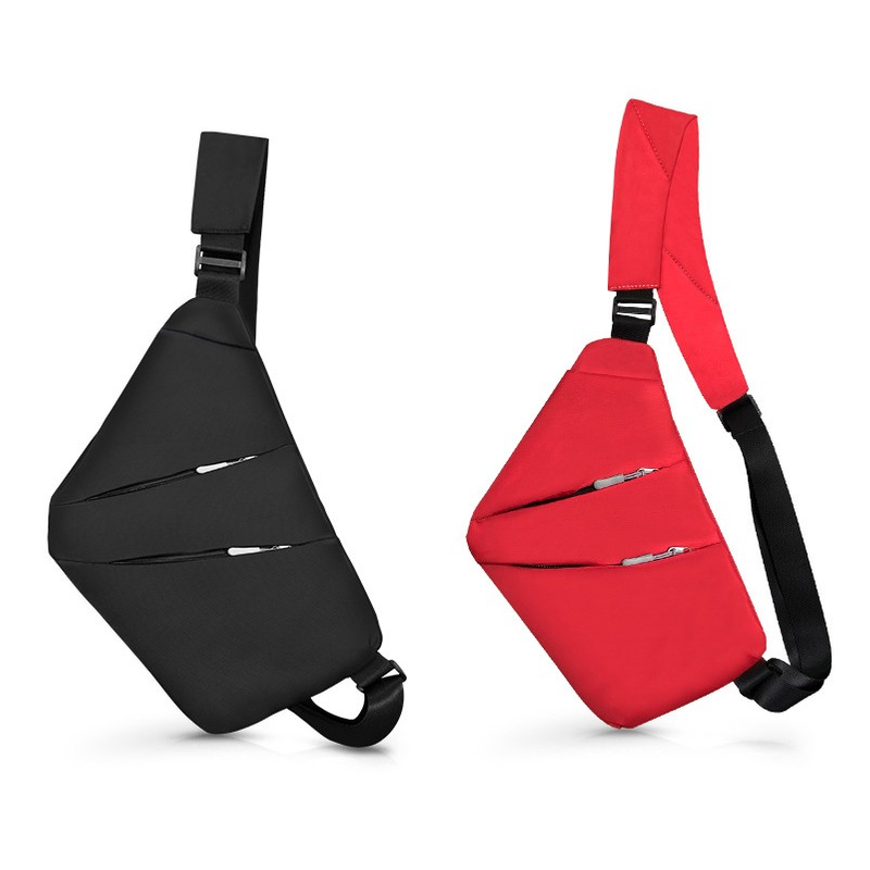 Wholesale Low MOQ Crossbody Shoulder Messenger Nylon Chest Cross Body Bags