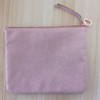 Custom Color PU Leather Makeup Pouch Cosmetic Make Up Zipper Wash Beauty Brush Bag