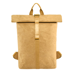New Eco Friendly Easy Clean DuPont Paper Wash Kraft Paper Travel Backpack