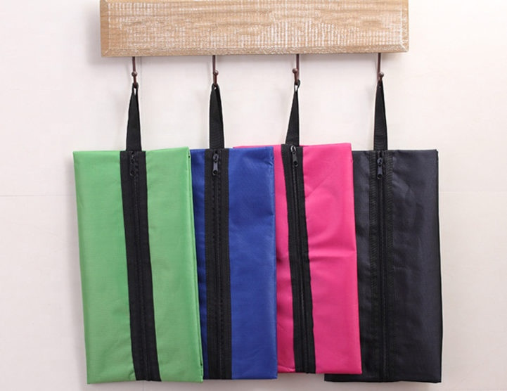 600d Polyester New Design Shoe Cosmetic Bag Fashion Makeup Bag Promotion Bag