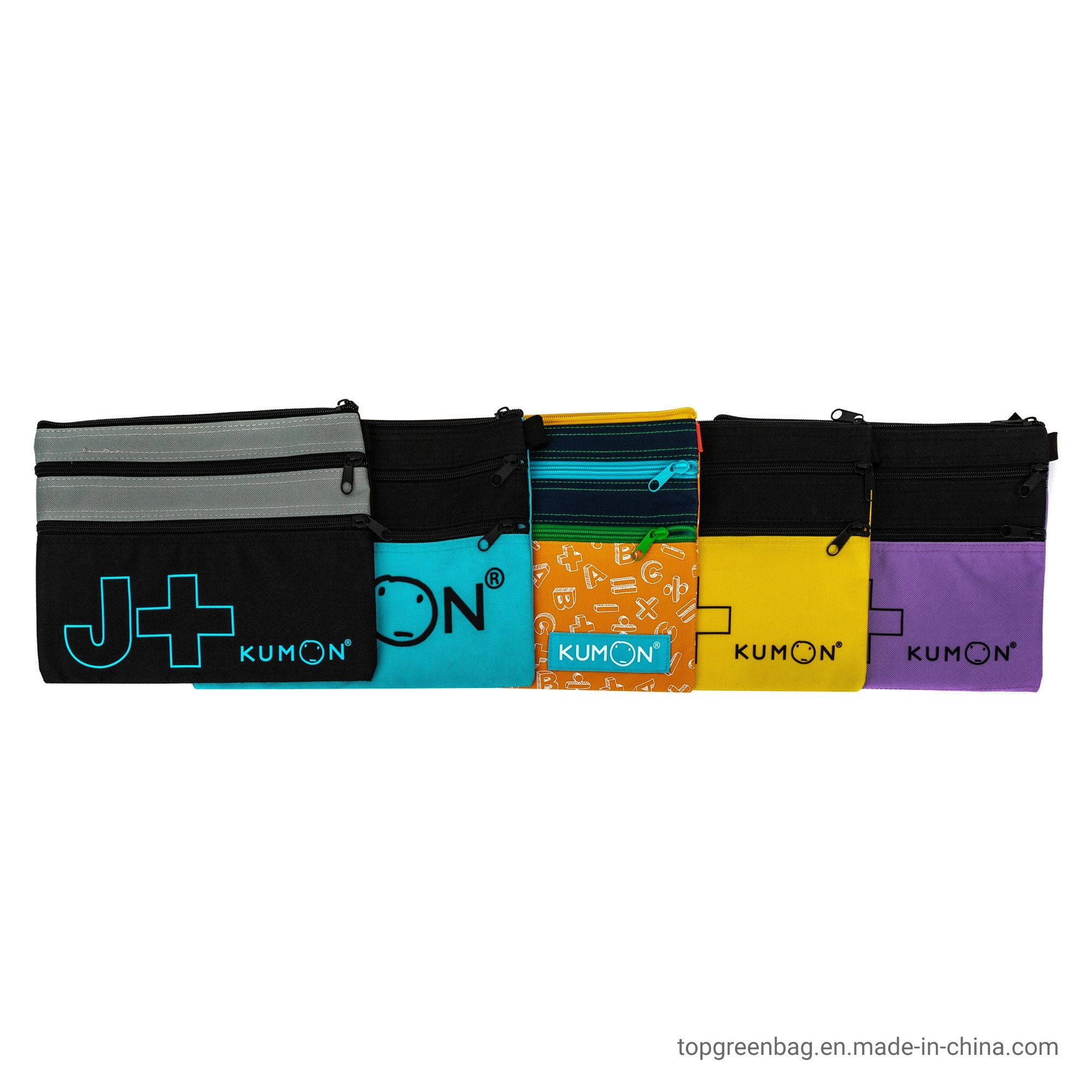 Custom-File-Book-Double-Zipper-Pocket-Car-Document-Bag (2)