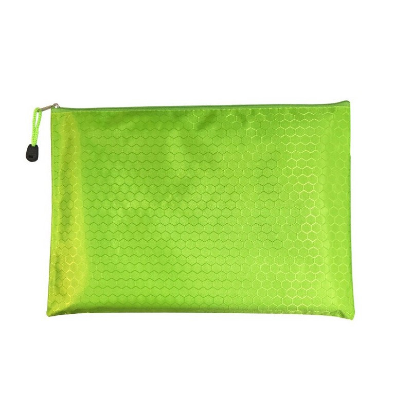 Stationery-School-Supplies-A4-Zippered-Document-Pouch-Polyester-File-Bag (5)