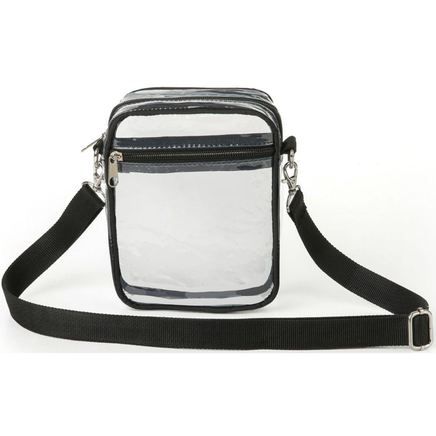 2025 NFL Stadium Approved PVC Crossbody Messenger Bag Clear Purse Transparent Shoulder Sling Bag