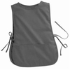 Unisex Polyester Cotton Uniforms Aprons Vest with Custom Embroidered Logo Cobbler Smock 2 Pockets Waist Strap Apron