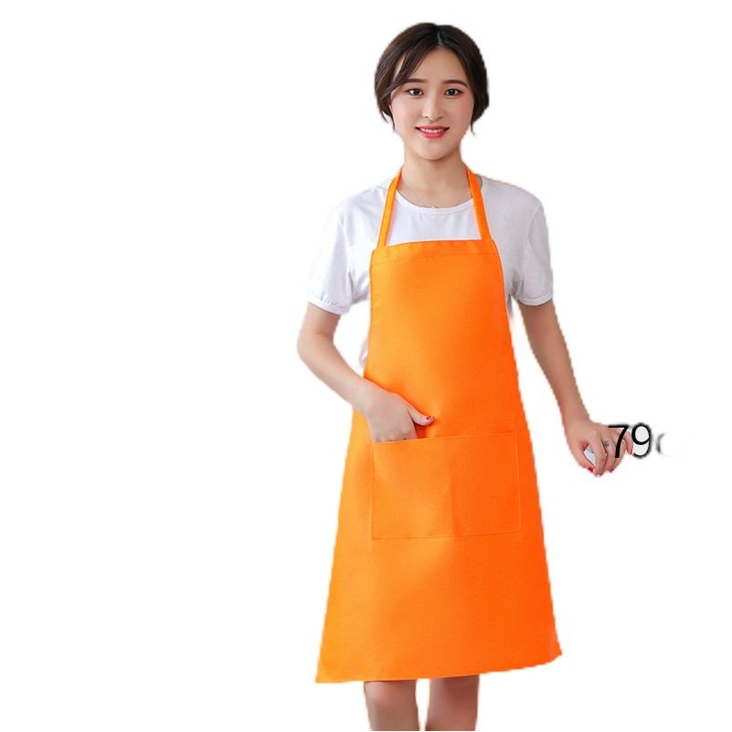 New Water Proof Waterproof and Oil-Proof Bib TPU PU Leather Material Apron
