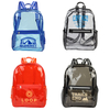 New Trend Good Quality Vinyl Plastic TPU Beach Bag Unisex TPU Clear College Backpack