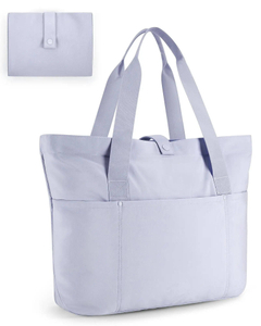 Custom Lady Travel Handle Handbag Large Shopping Bag Foldable Casual Women Bags Handbags