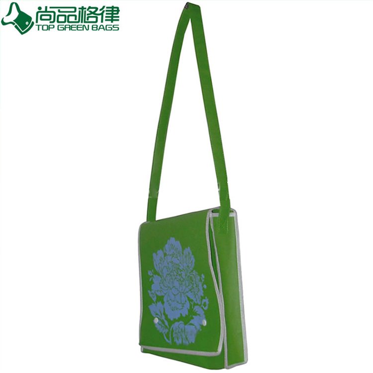 Reusable Promotion Eco-Friendly Non Woven Shoulder Bag (TP-SD063)