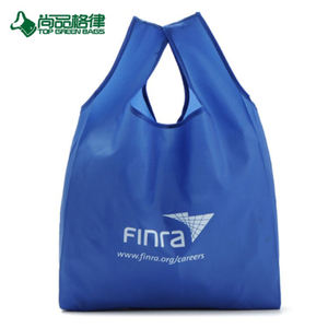 Polyester Foldable Nylon Grocery Bag Shopping Tote Bag With Seperated Pouch (TP-FB220)