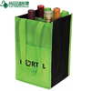 Wholesale Cheap Non Woven 4 Bottles Wine Bag (TP-WB072)