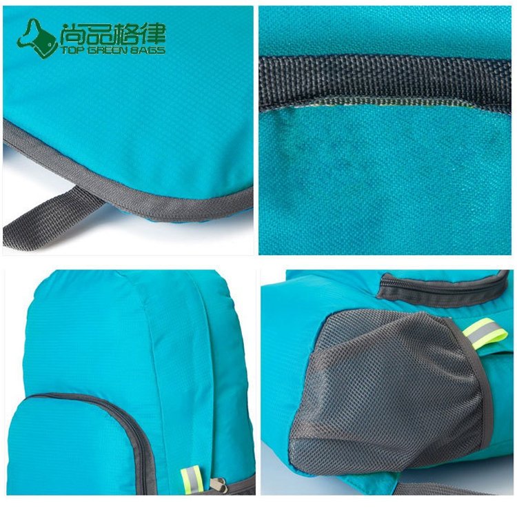Custom travel bag foldable backpack sports bags for outdoor (TP-BP309)