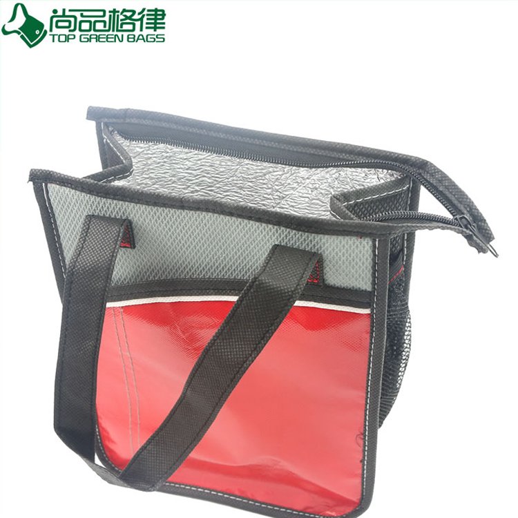Promotion Fashion PP Non Woven, Lamiation Non Woven Insulated Cooler Bag (TP-CB436)