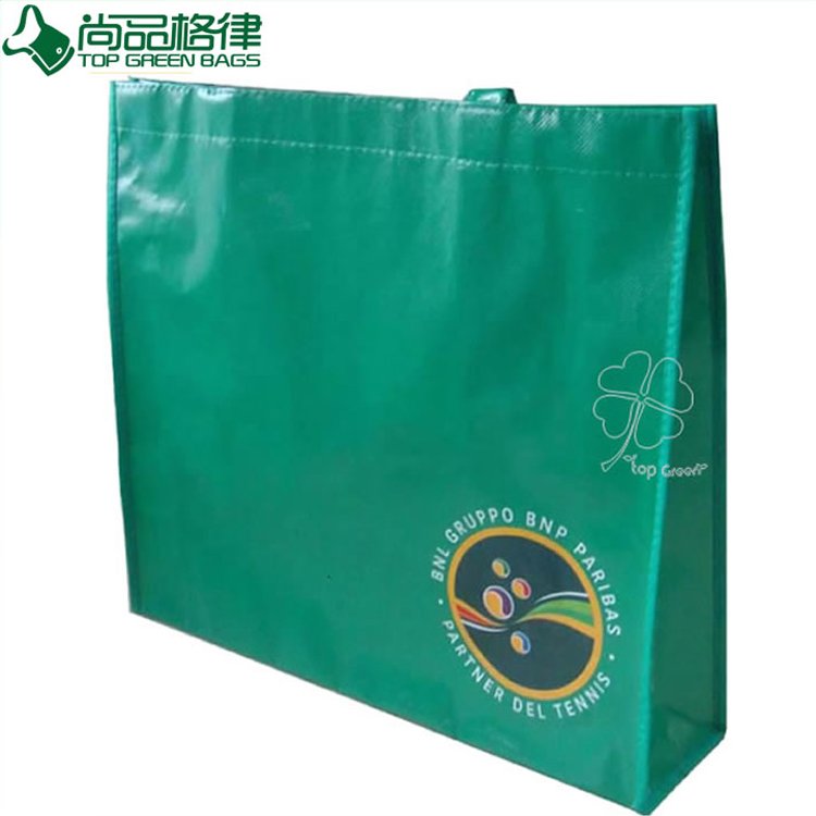 Promotion Laminated Nonwoven Carrier Gift Tote (TP-LB294)