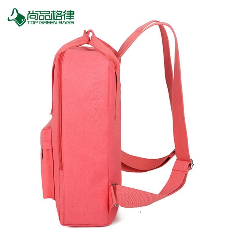 2017 Fashion Custom Canvas Backpack Bags With Handle For Teens